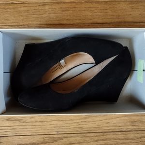 A New Day Black Wedges